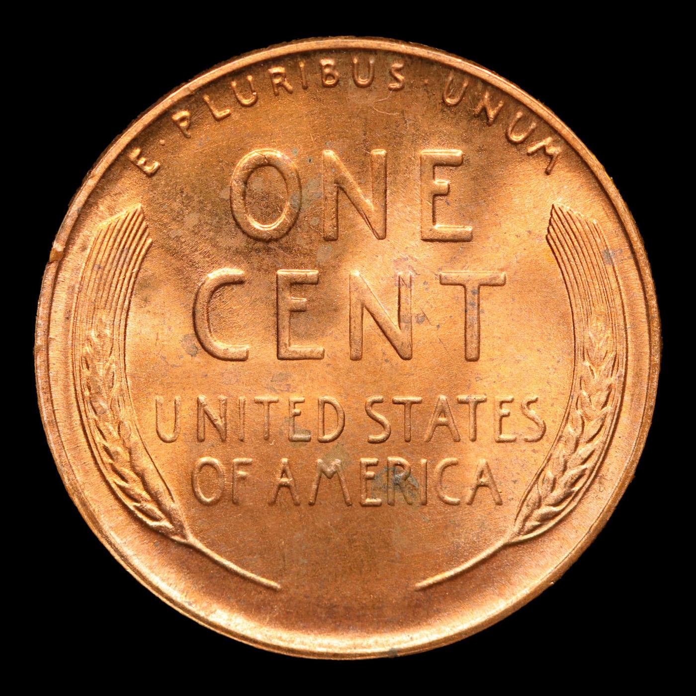 1944-d Lincoln Cent 1c Grades GEM Unc RD