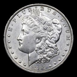 ***Auction Highlight*** 1894-o Morgan Dollar $1 Graded ms63 By SEGS (fc)