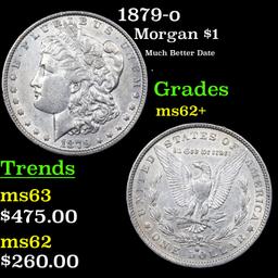 1879-o Morgan Dollar $1 Grades Select Unc