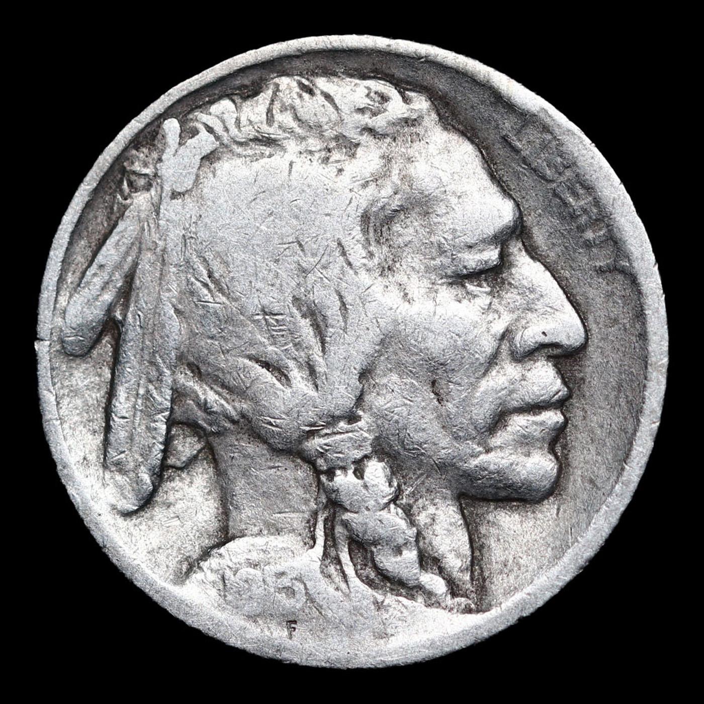 1913-p TY I Buffalo Nickel 5c Grades f+