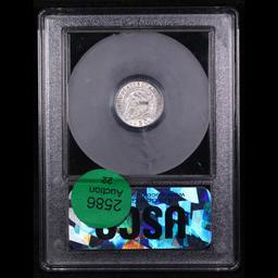 ***Auction Highlight*** 1833 Capped Bust Half Dime 1/2 10c Graded Choice+ Unc BY USCG (fc)