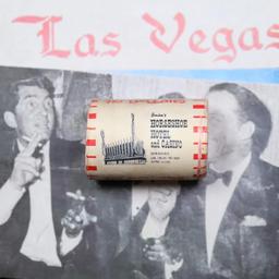 ***Auction Highlight*** Old Casino 50c Roll $10 Halves Las Vegas Casino HorseShoe 1942 walker & p fr