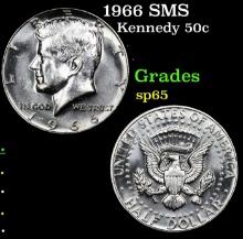 1966 SMS Kennedy Half Dollar 50c Grades sp65