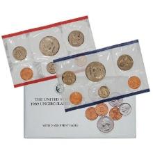 1989 United States Mint Set in Original Government Packaging 10 coins