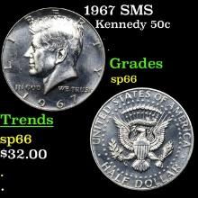 1967 SMS Kennedy Half Dollar 50c Grades sp66