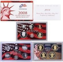 2008 United States Silver Proof Set - 14 Pieces - Extremely low mintage, hard to find