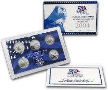 2004 United States Quarters Proof Set. 5 Coins Inside!