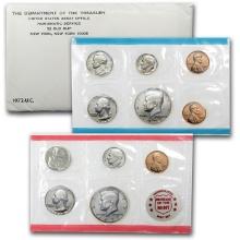 1972 United States Mint Set in Original Government Packaging, 13 Coins Inside!