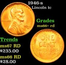 1946-s Lincoln Cent 1c Grades GEM++ RD