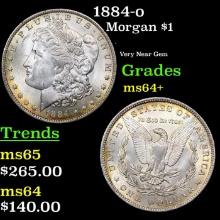 1884-o Morgan Dollar 1 Grades Choice+ Unc