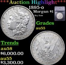***Auction Highlight*** 1895-o Morgan Dollar 1 Graded au55 By SEGS (fc)