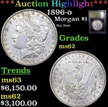 ***Auction Highlight*** 1896-o Morgan Dollar 1 Graded Select Unc BY USCG (fc)