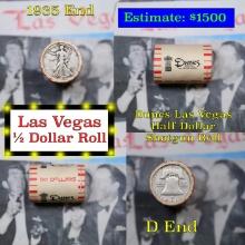 ***Auction Highlight*** Old Casino 50c Roll $10 Halves Las Vegas Casino Dunes 1935 walker & D frankl