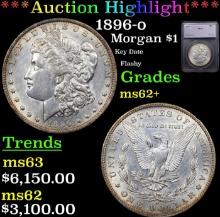 ***Auction Highlight*** 1896-o Morgan Dollar 1 Graded ms62+ By SEGS (fc)