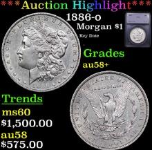 ***Auction Highlight*** 1886-o Morgan Dollar 1 Graded au58+ By SEGS (fc)