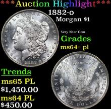 ***Auction Highlight*** 1882-o Morgan Dollar $1 Grades Choice Unc+ PL (fc)