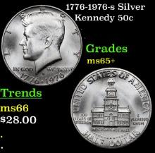 1776-1976-s Silver Kennedy Half Dollar 50c Grades GEM+ Unc