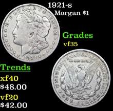 1921-s Morgan Dollar 1 Grades vf++
