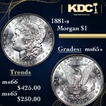 1881-s Morgan Dollar 1 Grades GEM+ Unc