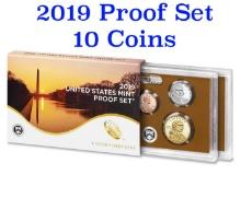 2019 United States Mint Proof Set - 10 pc set