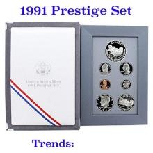 1991 United States Mint Prestige Proof Set
