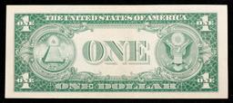 1935E $1 Blue Seal Silver Certificate Grades Choice CU