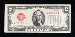 1928G $2 Red Seal United States Note Grades vf++
