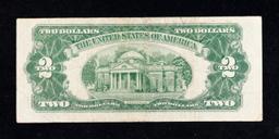 1928G $2 Red Seal United States Note Grades vf++