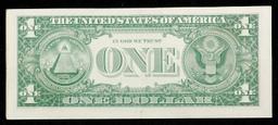 1957 $1 Blue Seal Silver Certificate Grades Choice AU/BU Slider