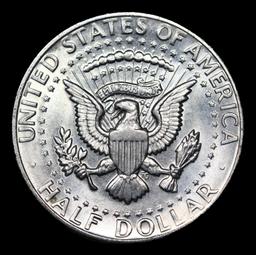 ***Auction Highlight*** 1971-p Kennedy Half Dollar Near TOP POP! 50c Graded GEM++ Unc By USCG (fc)