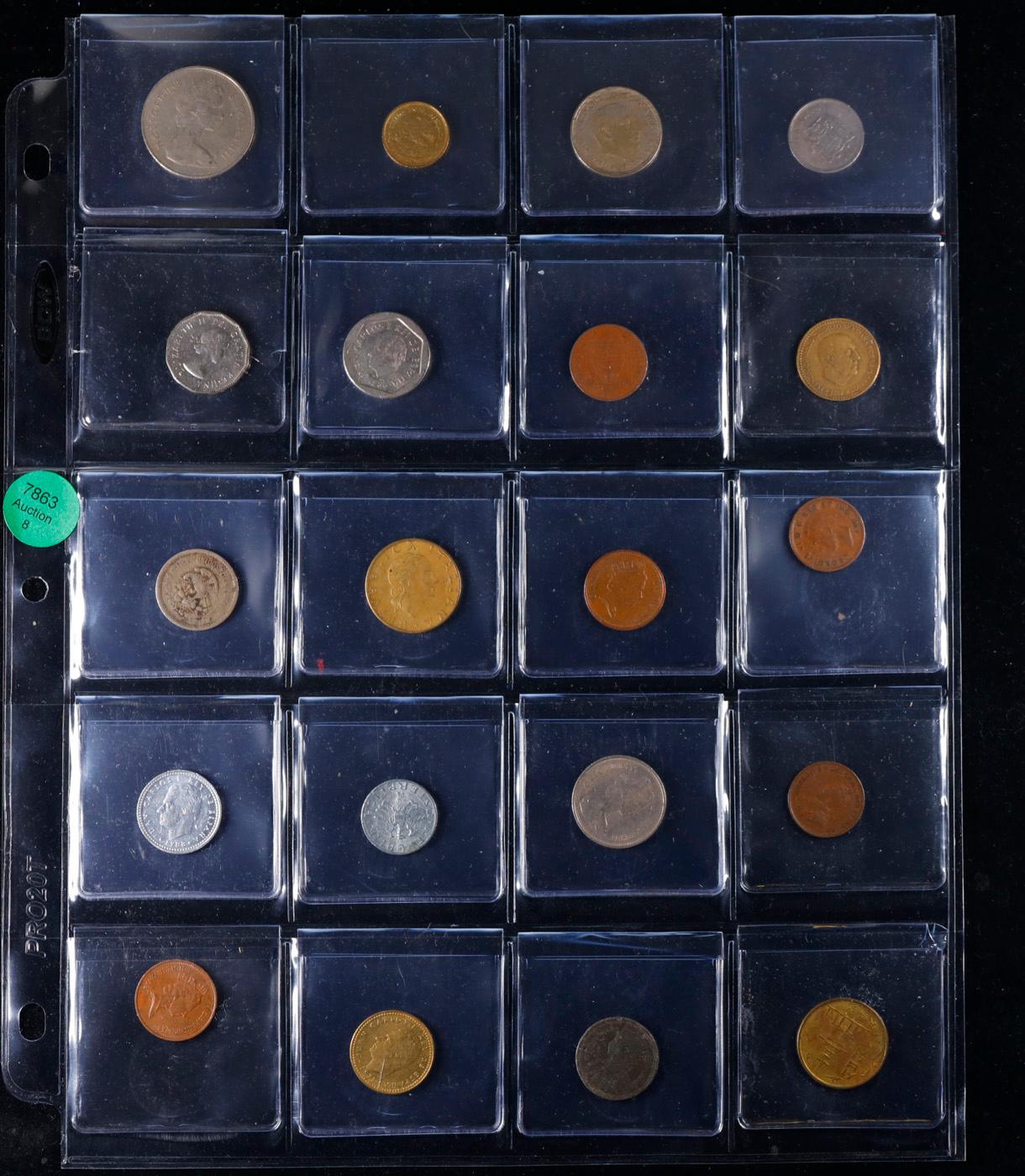 20 Great Coins of the World, hand selected, many trend high, every lot guaranteed to contain Silver.