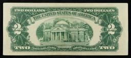 1953A $2 Red Seal United States Note Grades vf++