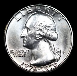 ***Auction Highlight*** 1776-1976-d Washington Quarter Near TOP POP! 25c Graded ms67+ BY SEGS (fc)