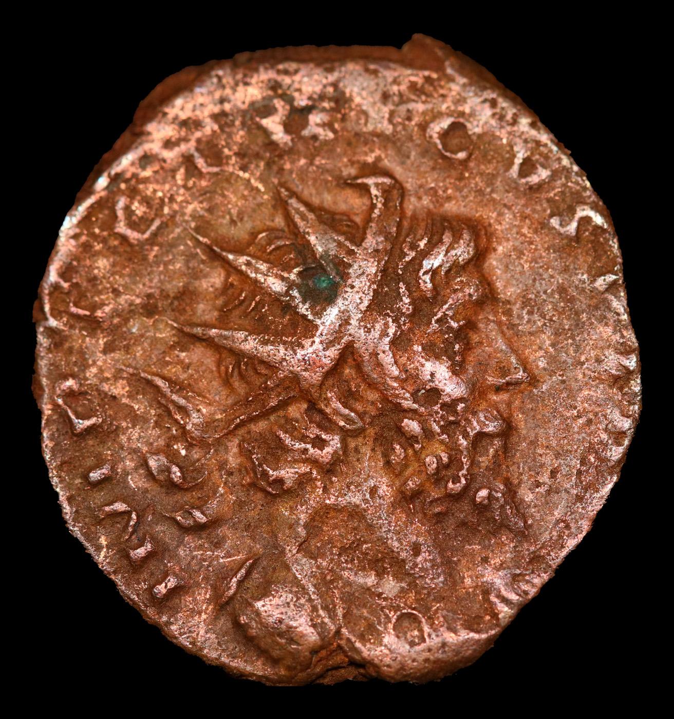 270-273 AD Ancient Rome, Tetricus I Ancient Grades vf