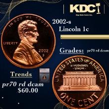 Proof 1993-s Lincoln Cent 1c Graded pr70 rd dcam BY SEGS