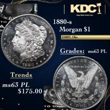 1880-s Morgan Dollar $1 Grades Select Unc PL