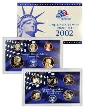 2002 United States Mint Proof Set 10 coins