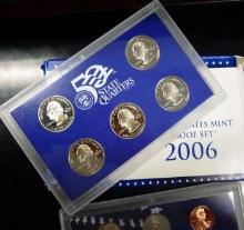 2006 United States Mint Proof Set, 10 Coins Inside!
