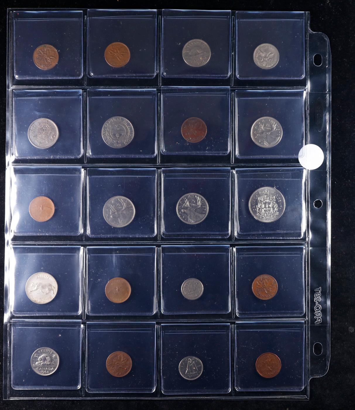 20 Great Coins of the World, hand selected, many trend high, every lot guaranteed to contain Silver.