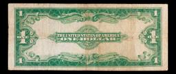 1923 $1 large size Blue Seal Silver Certificate Grades vf+ Signatures Woods/White