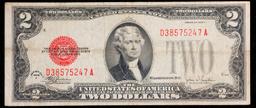 1928F $2 Red Seal United States Note Grades vf++