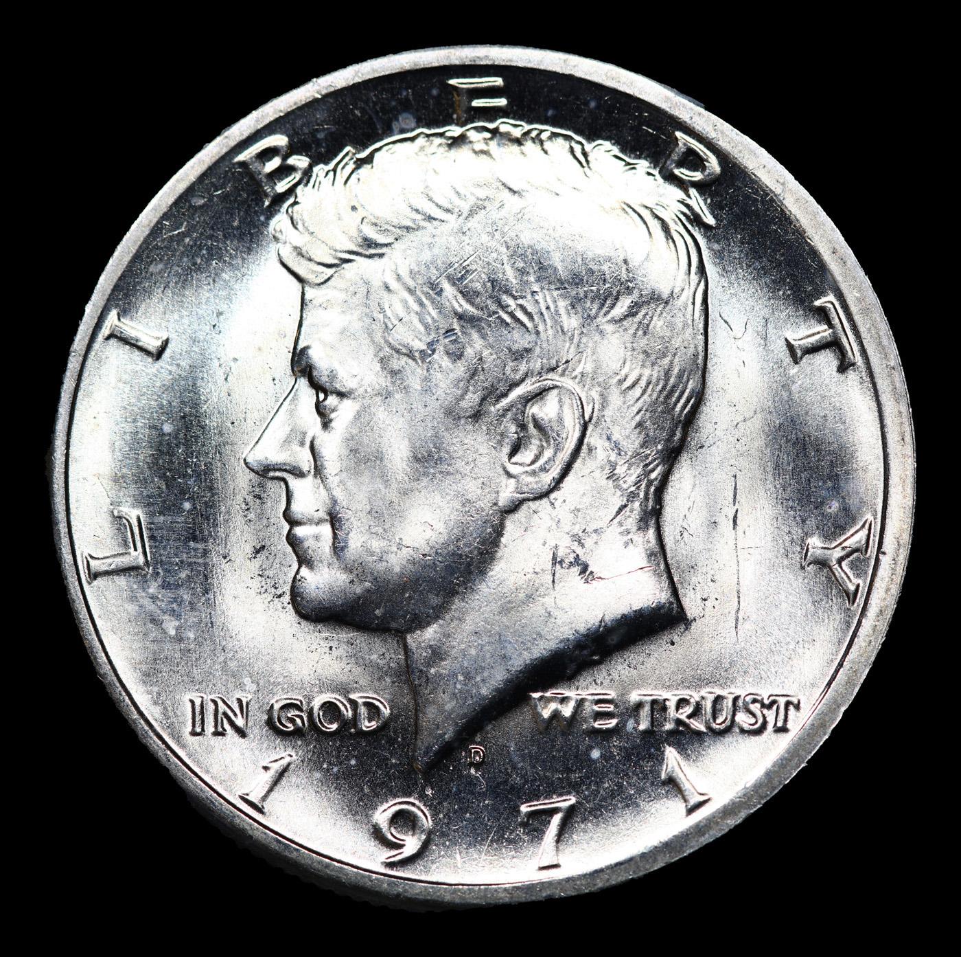 1971-d Kennedy Half Dollar 50c Grades GEM++ Unc