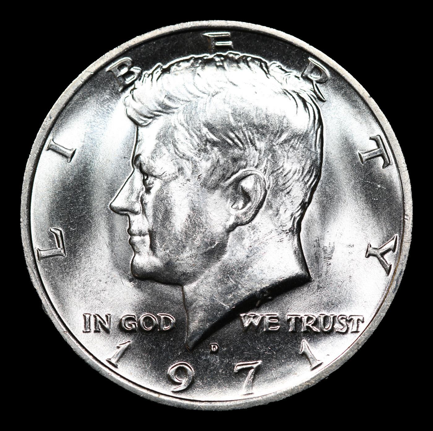 1971-d Kennedy Half Dollar 50c Grades GEM+ Unc