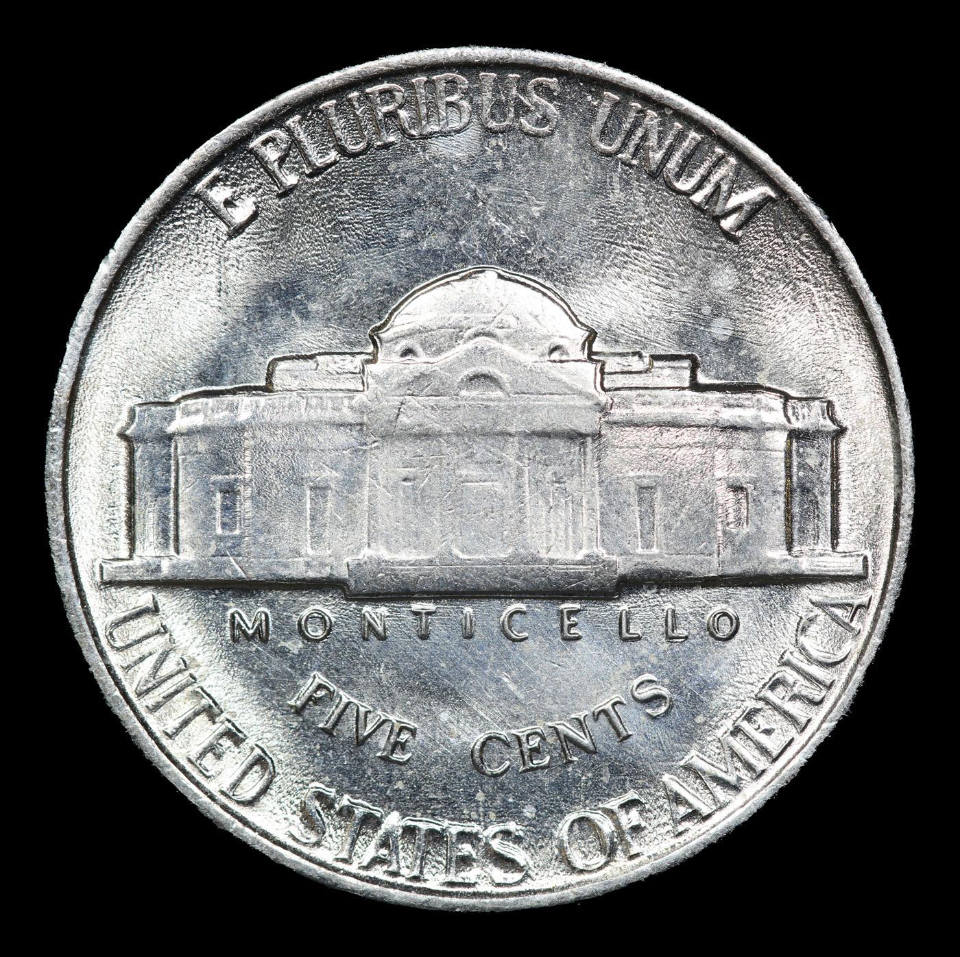 ***Auction Highlight*** 1960-p Jefferson Nickel Near TOP POP! 5c Graded GEM++ Unc By USCG (fc)