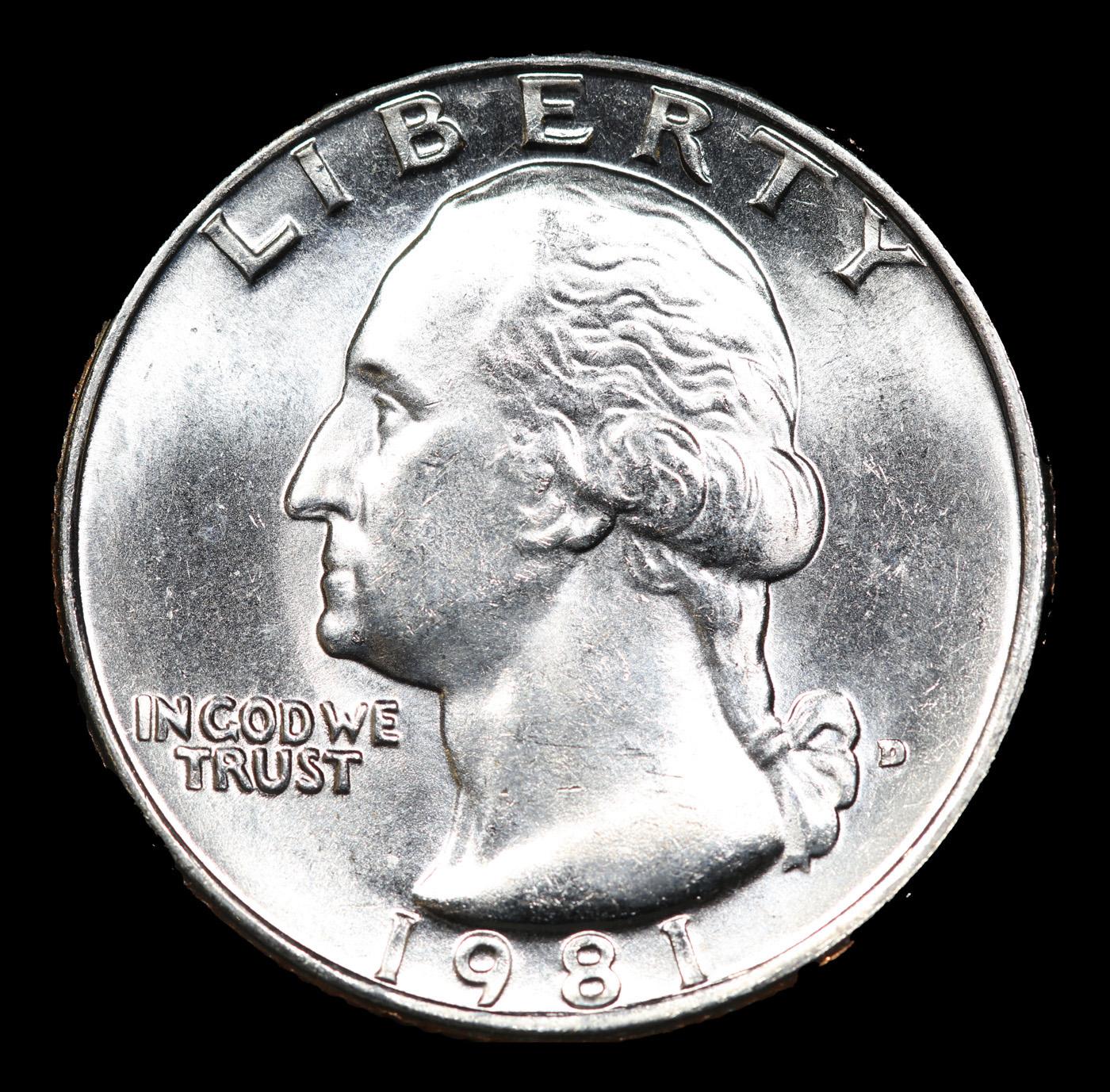 ***Auction Highlight*** 1981-d Washington Quarter TOP POP! 25c Graded ms67+ BY SEGS (fc)