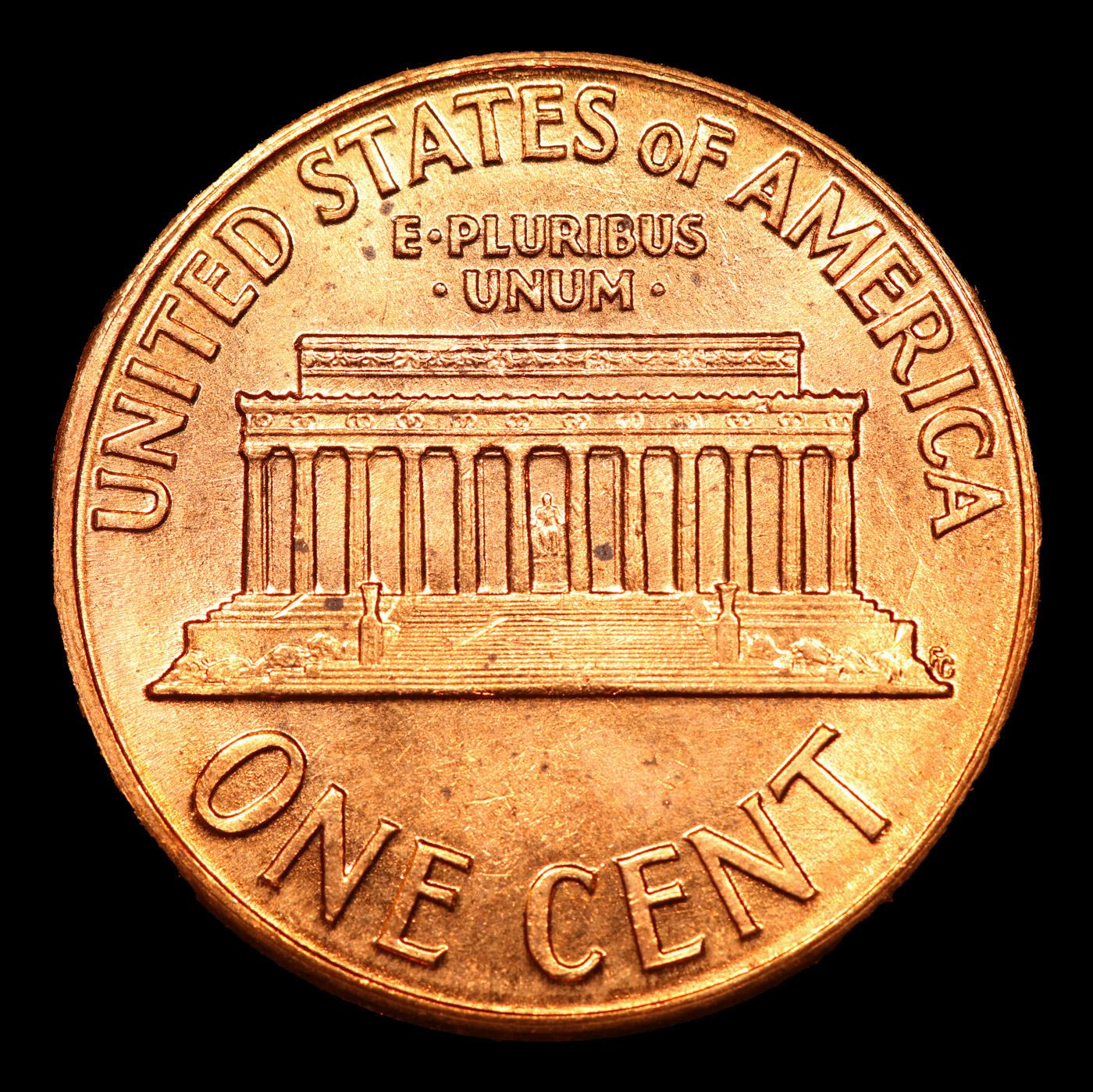 1959-d Lincoln Cent 1c Grades GEM+ Unc RD