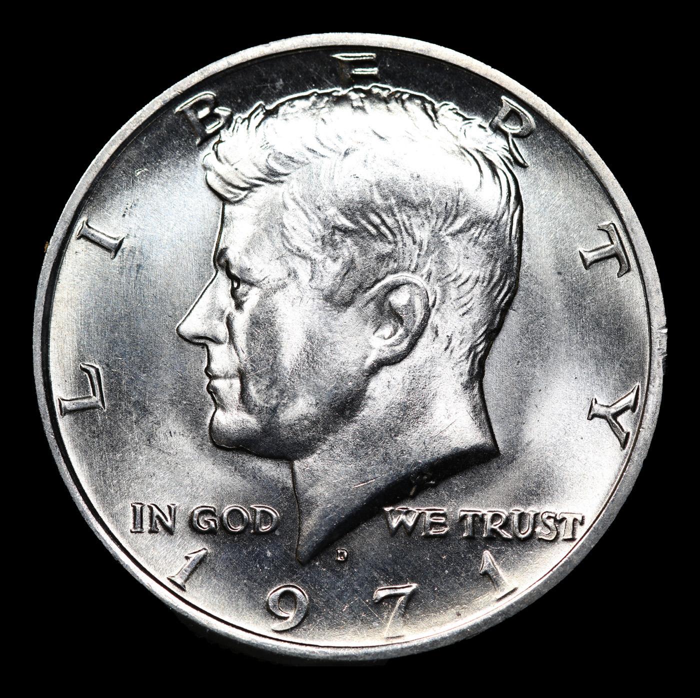 1971-d Kennedy Half Dollar 50c Grades GEM++ Unc