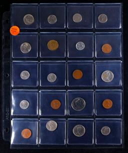 20 Great Coins of the World, hand selected, many trend high, every lot guaranteed to contain Silver.