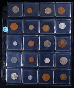 20 Great Coins of the World, hand selected, many trend high, every lot guaranteed to contain Silver.