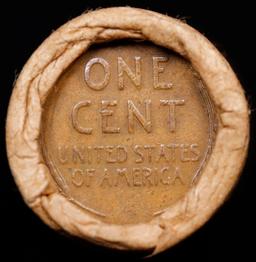 Lincoln Wheat Cent 1c Mixed Roll Orig Brandt McDonalds Wrapper, 1919-s end, Wheat other end